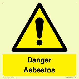 danger asbestos